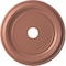 Ekena Millwork PVC Medallion (Canopies up to 13 1/2"), 22"OD x 3 1/2"ID x 1 1/2"P, Metallic Champagne Pink CMP22TRFCP - alternate 1